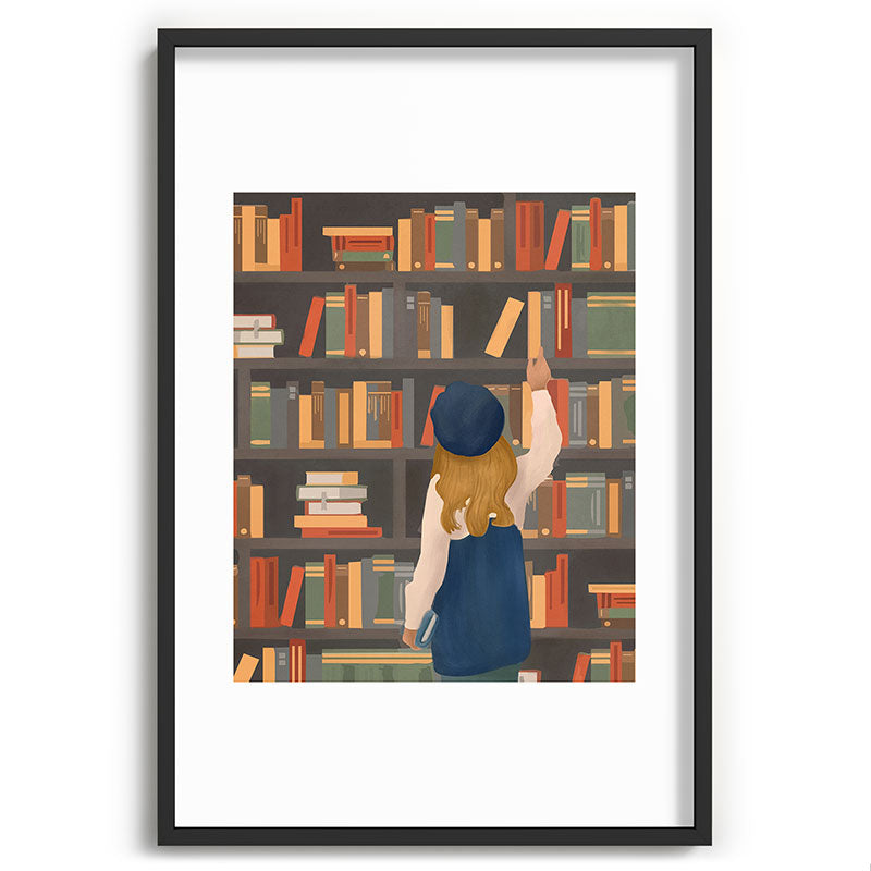 Library Love Framed Art Print Gallery Image 62