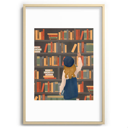 Library Love Framed Art Print Gallery Image 74