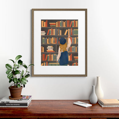 Library Love Framed Art Print Gallery Image 42