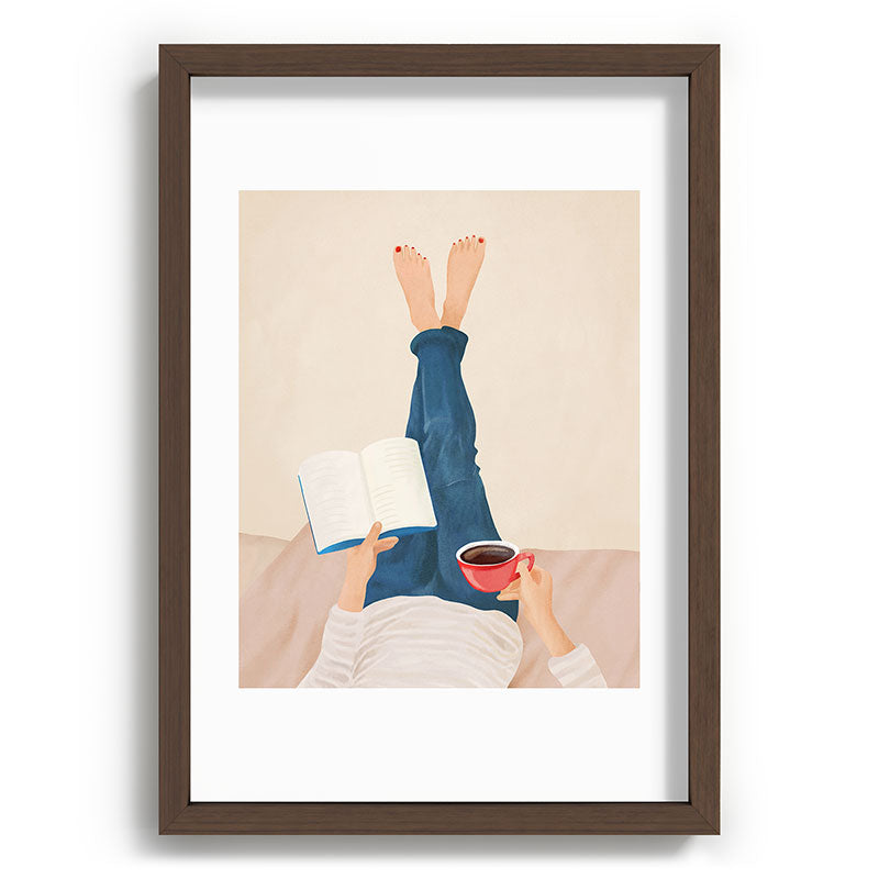 Morning Read Framed Art Print Gallery Image 65