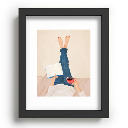 Morning Read Framed Art Print Gallery Image 57