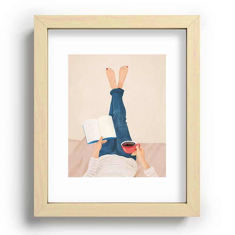 Morning Read Framed Art Print Gallery Image 69