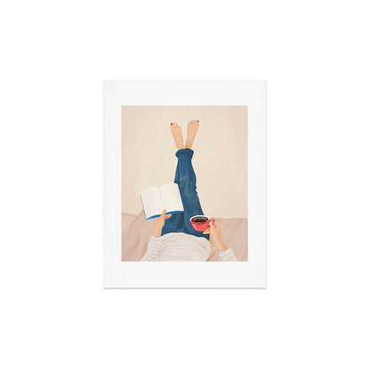 Morning Read Art Print Gallery Image 3