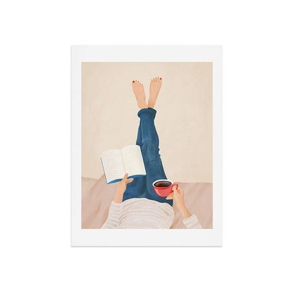 Morning Read Art Print Gallery Image 7
