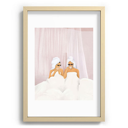 Morning with a friend Framed Art Print Gallery Image 71