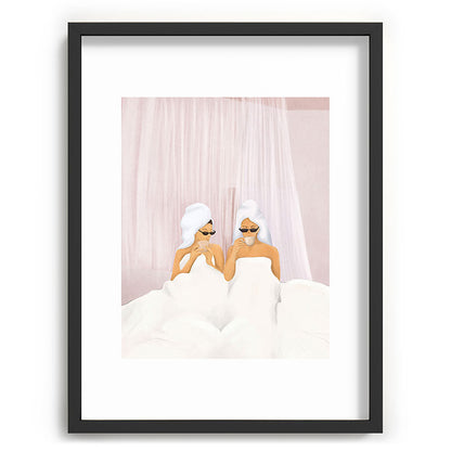 Morning with a friend Framed Art Print Gallery Image 61