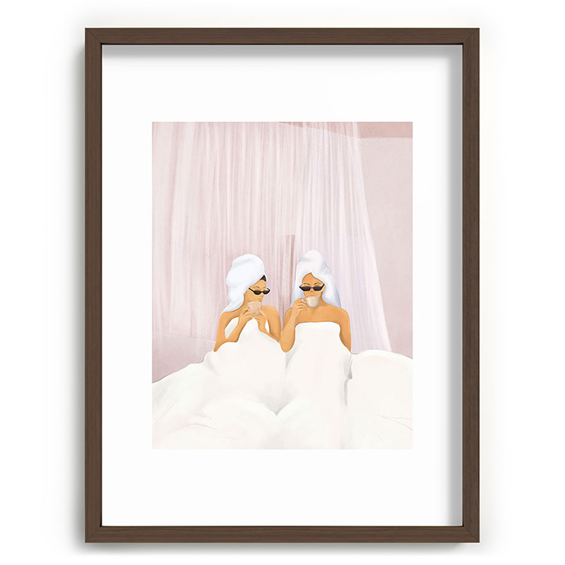 Morning with a friend Framed Art Print Gallery Image 66