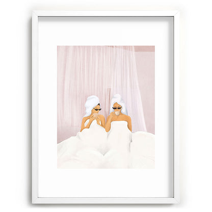 Morning with a friend Framed Art Print Gallery Image 78