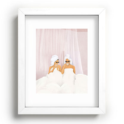 Morning with a friend Framed Art Print Gallery Image 75