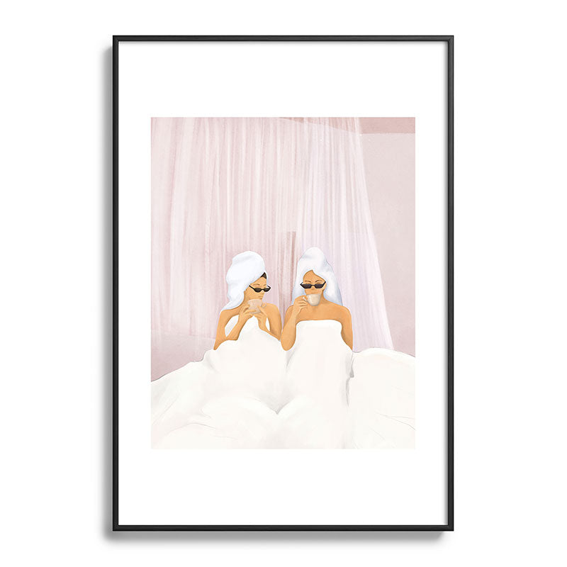 Morning with a friend Framed Art Print Gallery Image 83