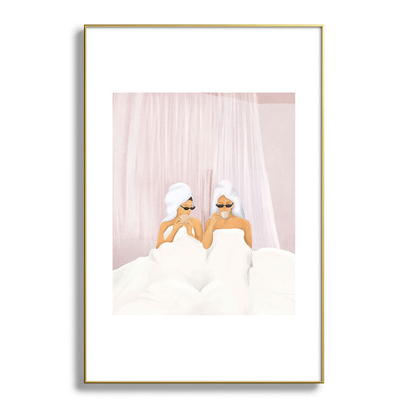 Morning with a friend Framed Art Print Gallery Image 93