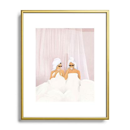 Morning with a friend Framed Art Print Gallery Image 88