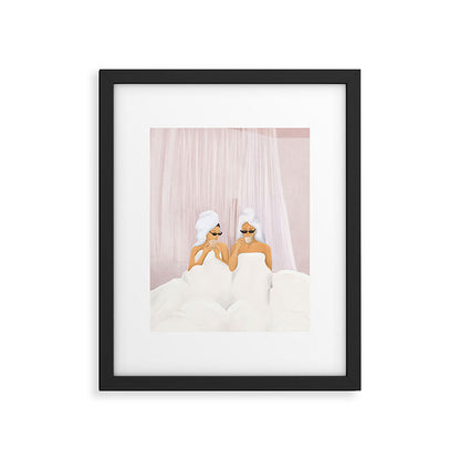 Morning with a friend Framed Art Print Gallery Image 5