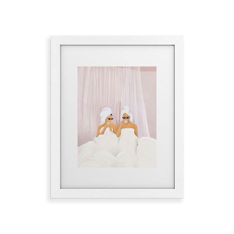 Morning with a friend Framed Art Print Gallery Image 50