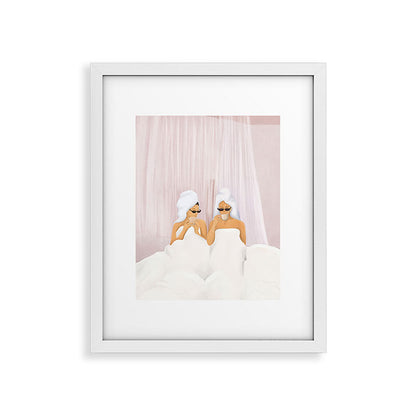 Morning with a friend Framed Art Print Gallery Image 25