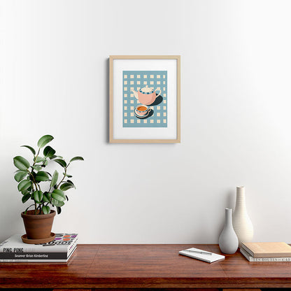 Picnic Tea Framed Art Print Gallery Image 18