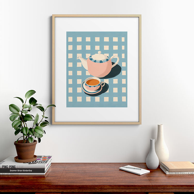 Picnic Tea Framed Art Print Gallery Image 21
