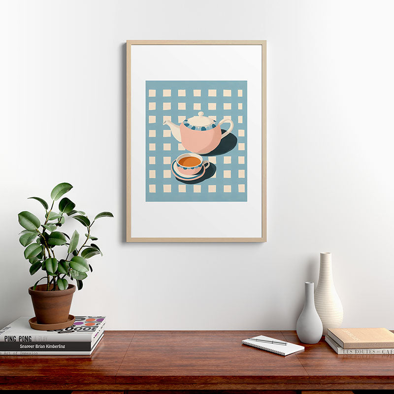 Picnic Tea Framed Art Print Gallery Image 20