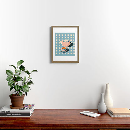 Picnic Tea Framed Art Print Gallery Image 10