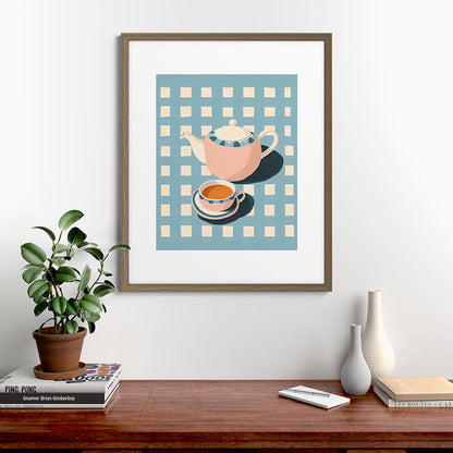 Picnic Tea Framed Art Print Gallery Image 42