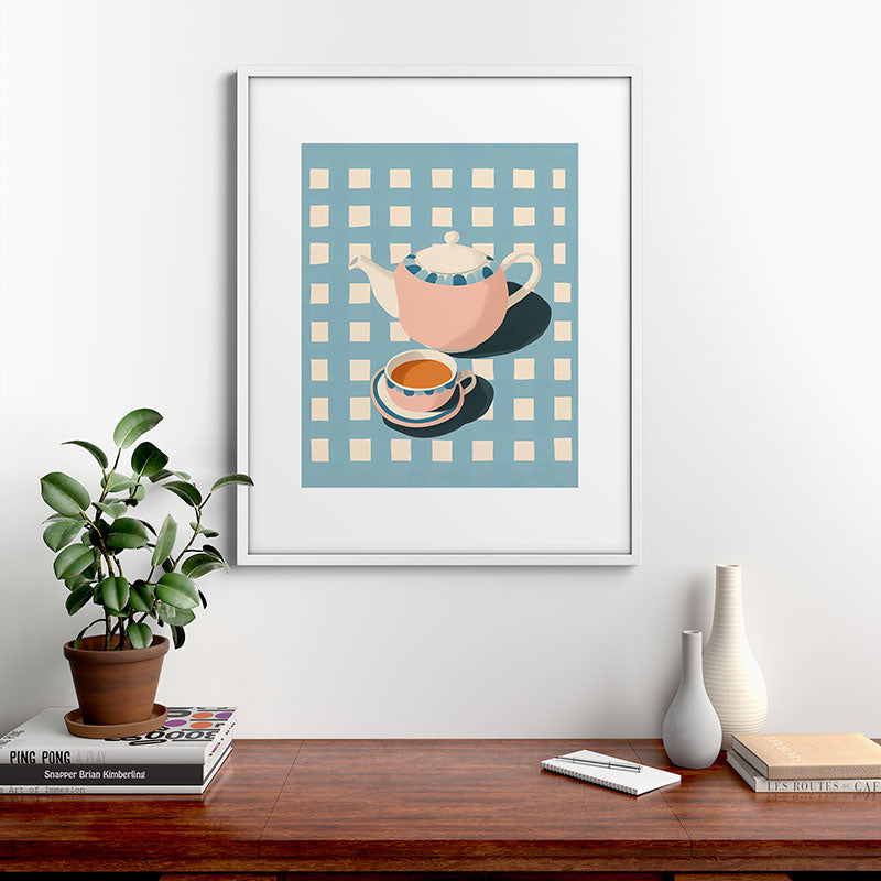 Picnic Tea Framed Art Print Gallery Image 28