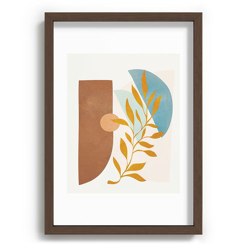 Soft Abstract Shapes 01 Framed Art Print Gallery Image 65