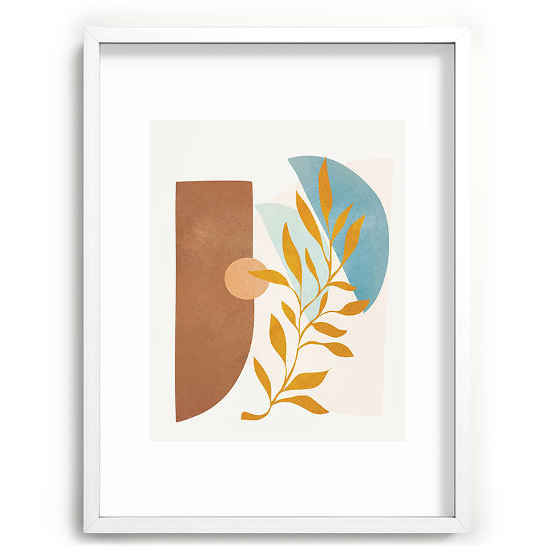 Soft Abstract Shapes 01 Framed Art Print Gallery Image 78