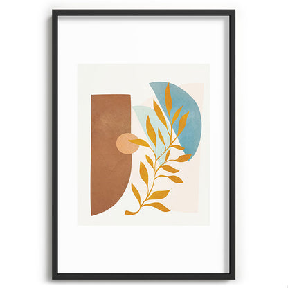 Soft Abstract Shapes 01 Framed Art Print Gallery Image 62