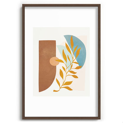 Soft Abstract Shapes 01 Framed Art Print Gallery Image 68