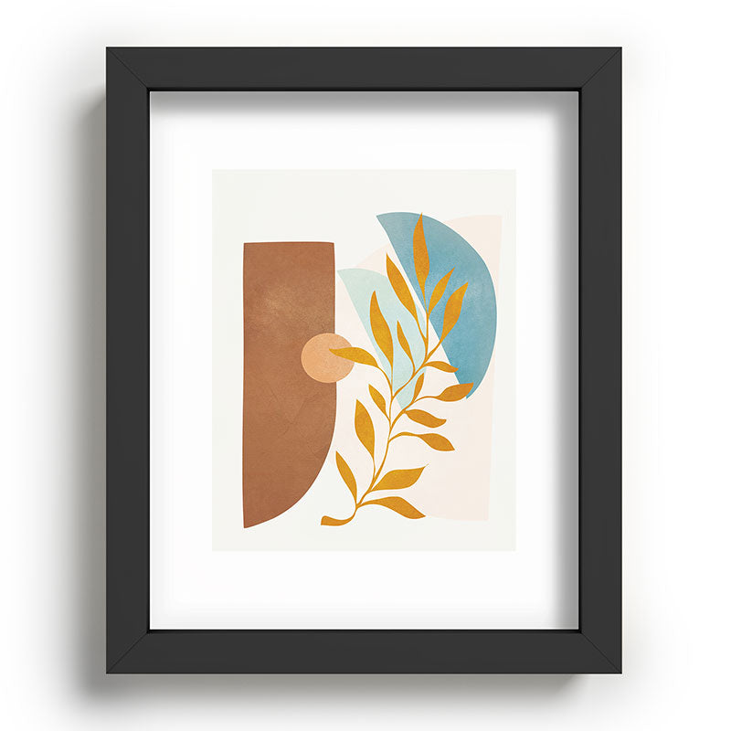 Soft Abstract Shapes 01 Framed Art Print Gallery Image 58