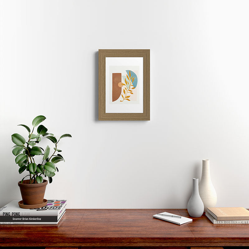 Soft Abstract Shapes 01 Framed Art Print Gallery Image 38