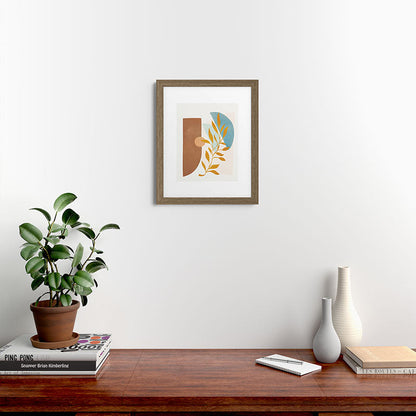 Soft Abstract Shapes 01 Framed Art Print Gallery Image 39