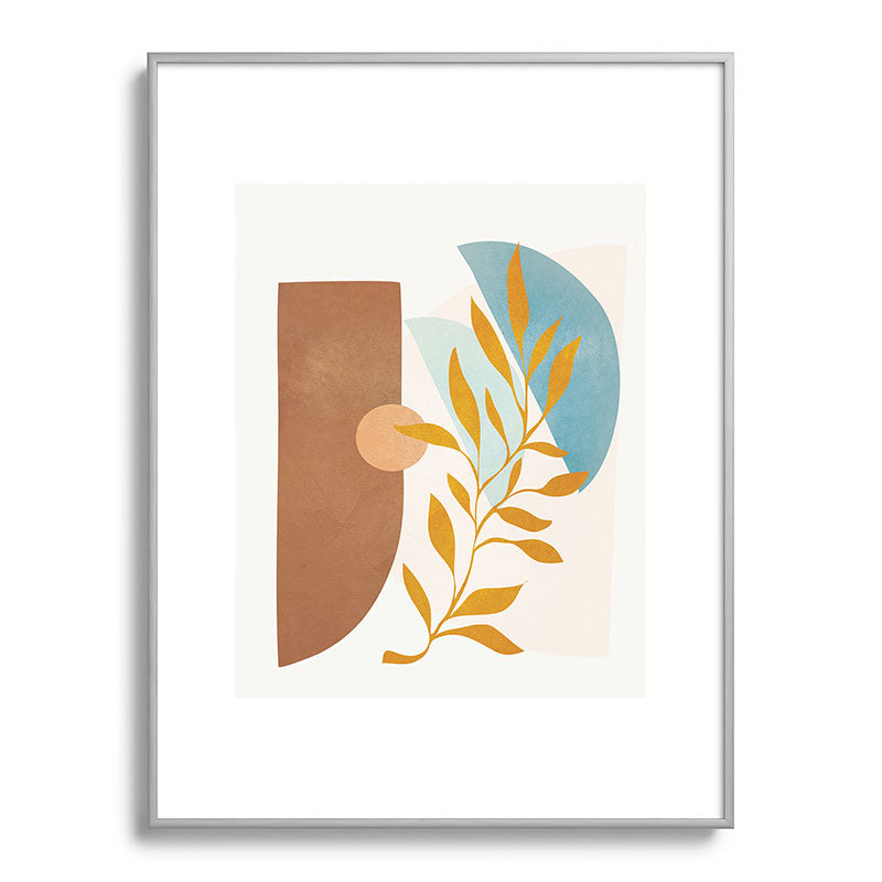 Soft Abstract Shapes 01 Framed Art Print Gallery Image 98