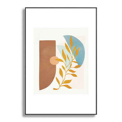 Soft Abstract Shapes 01 Framed Art Print Gallery Image 87