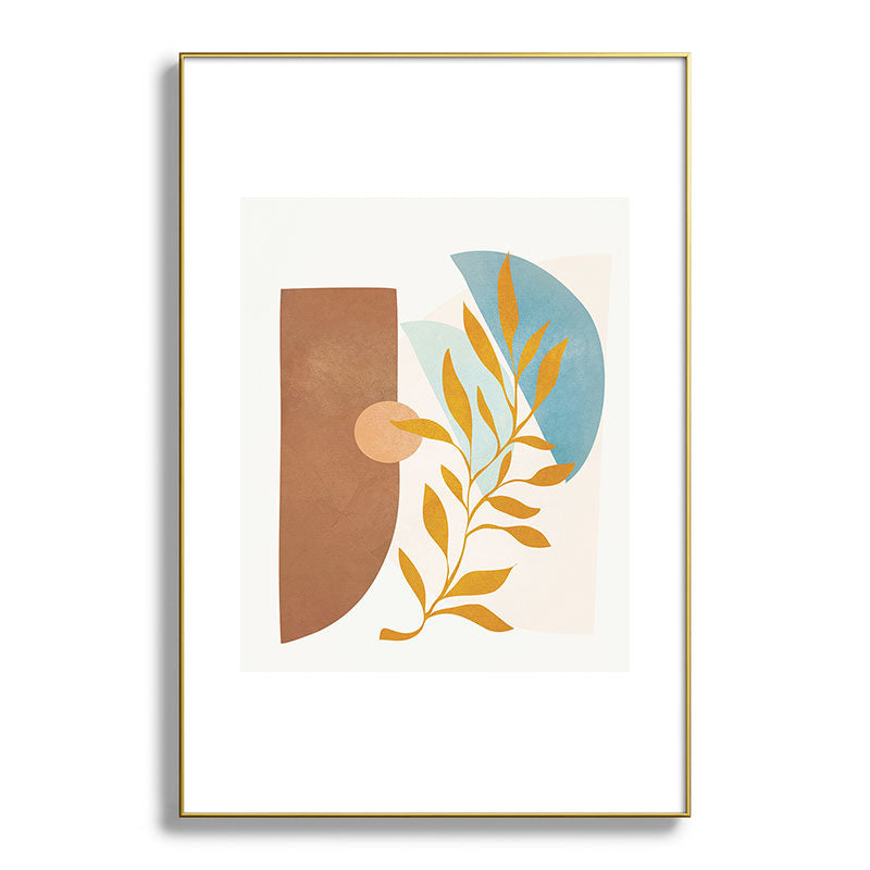 Soft Abstract Shapes 01 Framed Art Print Gallery Image 93