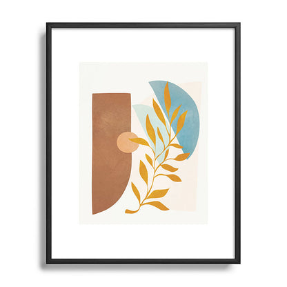Soft Abstract Shapes 01 Framed Art Print Gallery Image 82
