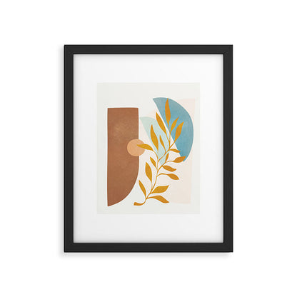 Soft Abstract Shapes 01 Framed Art Print Gallery Image 5