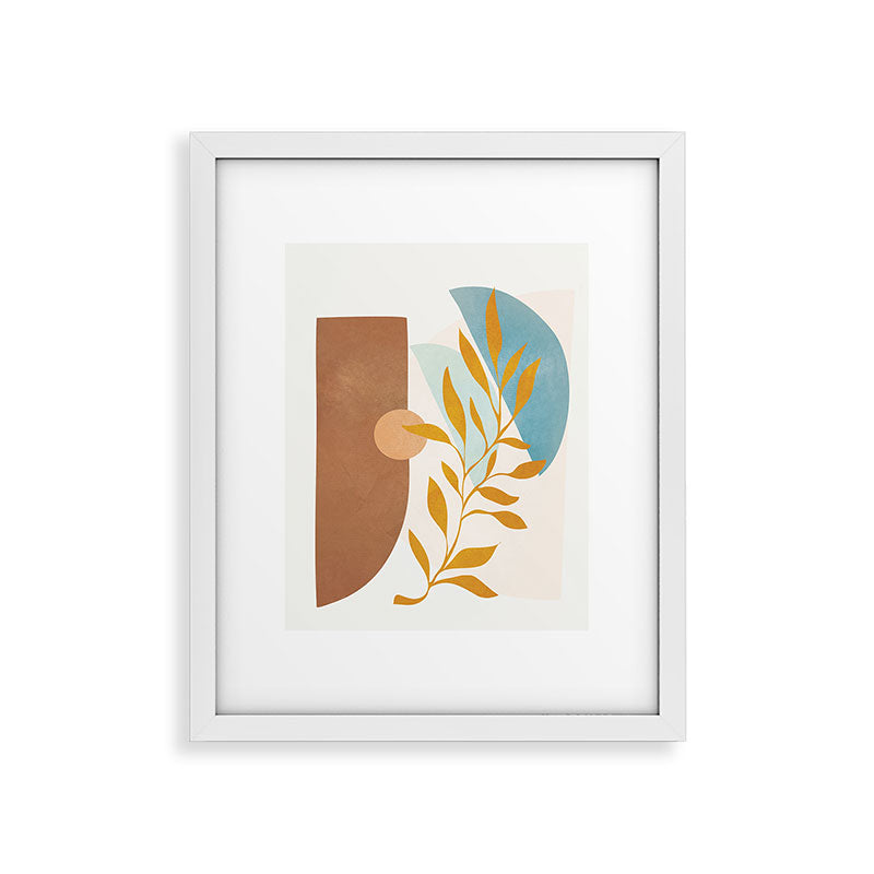 Soft Abstract Shapes 01 Framed Art Print Gallery Image 22