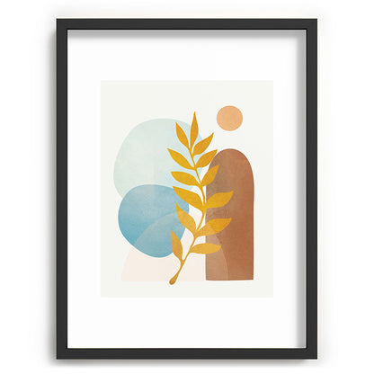 Soft Abstract Shapes 04 Framed Art Print Gallery Image 83
