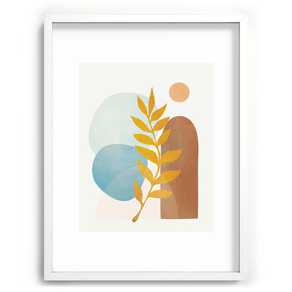 Soft Abstract Shapes 04 Framed Art Print Gallery Image 107
