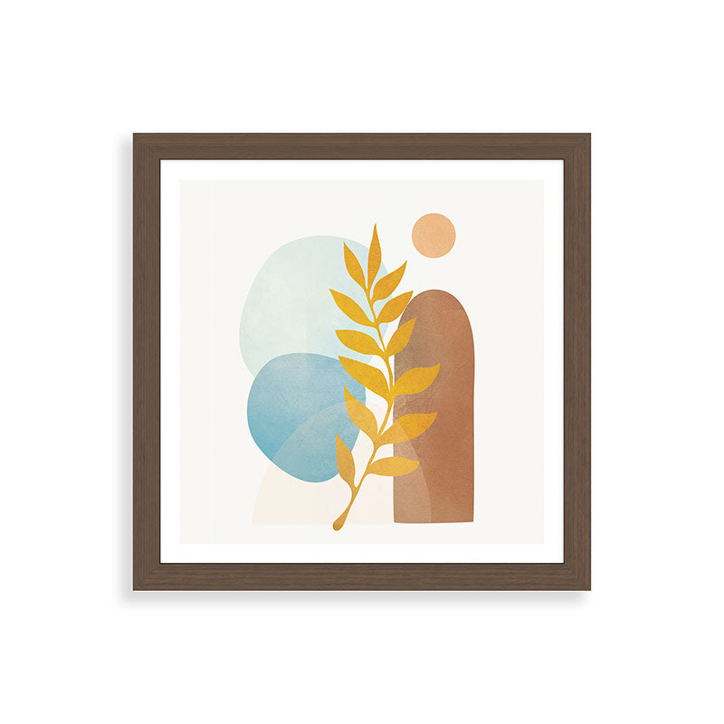 Soft Abstract Shapes 04 Framed Art Print Gallery Image 60
