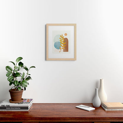 Soft Abstract Shapes 04 Framed Art Print Gallery Image 63