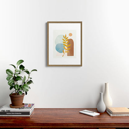 Soft Abstract Shapes 04 Framed Art Print Gallery Image 16