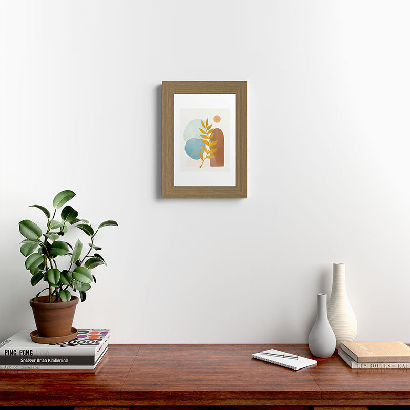 Soft Abstract Shapes 04 Framed Art Print Gallery Image 52