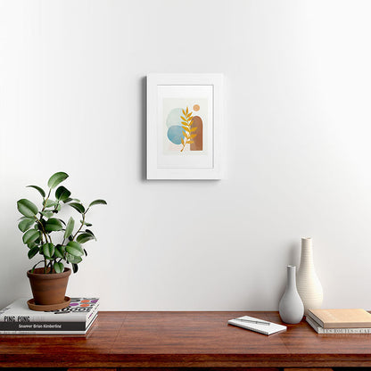 Soft Abstract Shapes 04 Framed Art Print Gallery Image 72