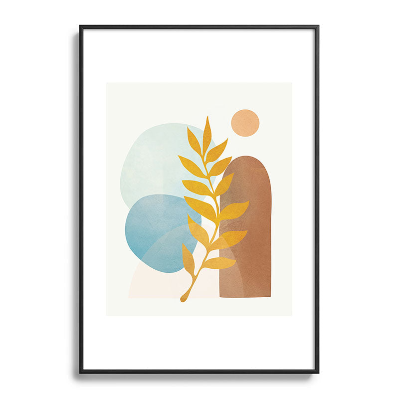 Soft Abstract Shapes 04 Framed Art Print Gallery Image 113