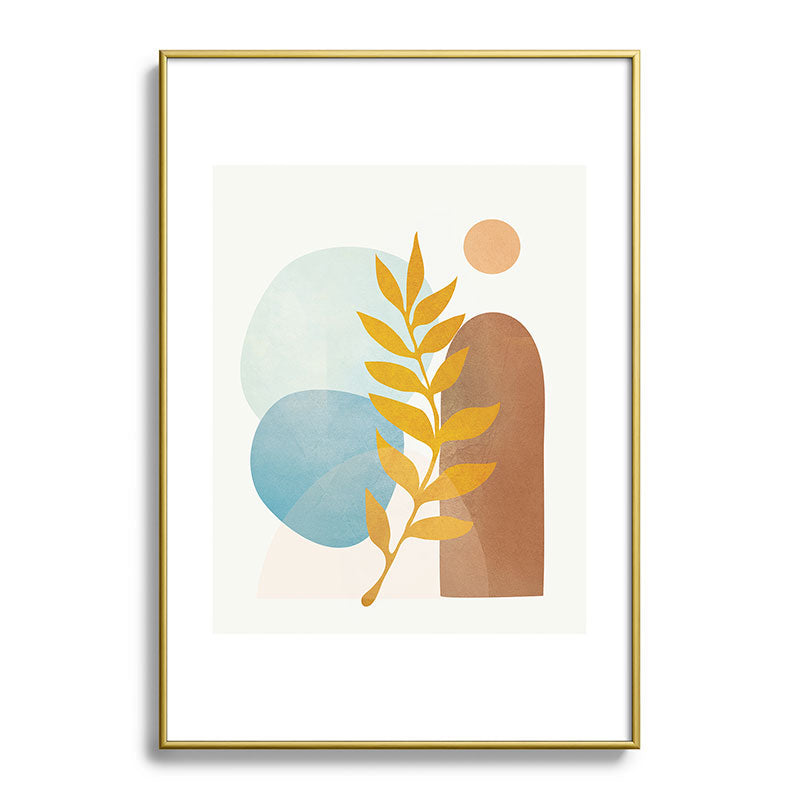 Soft Abstract Shapes 04 Framed Art Print Gallery Image 123
