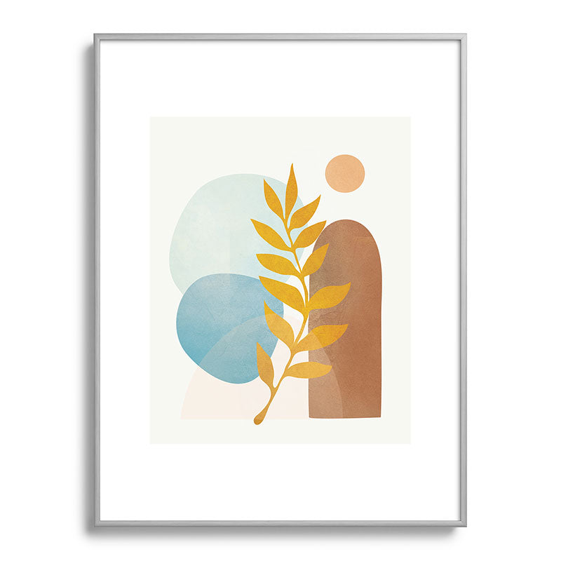 Soft Abstract Shapes 04 Framed Art Print Gallery Image 134