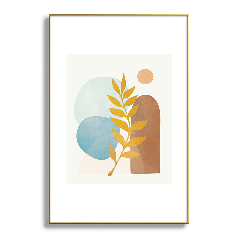 Soft Abstract Shapes 04 Framed Art Print Gallery Image 128