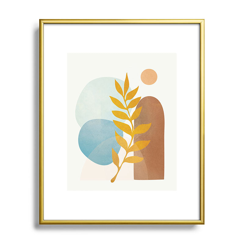 Soft Abstract Shapes 04 Framed Art Print Gallery Image 121